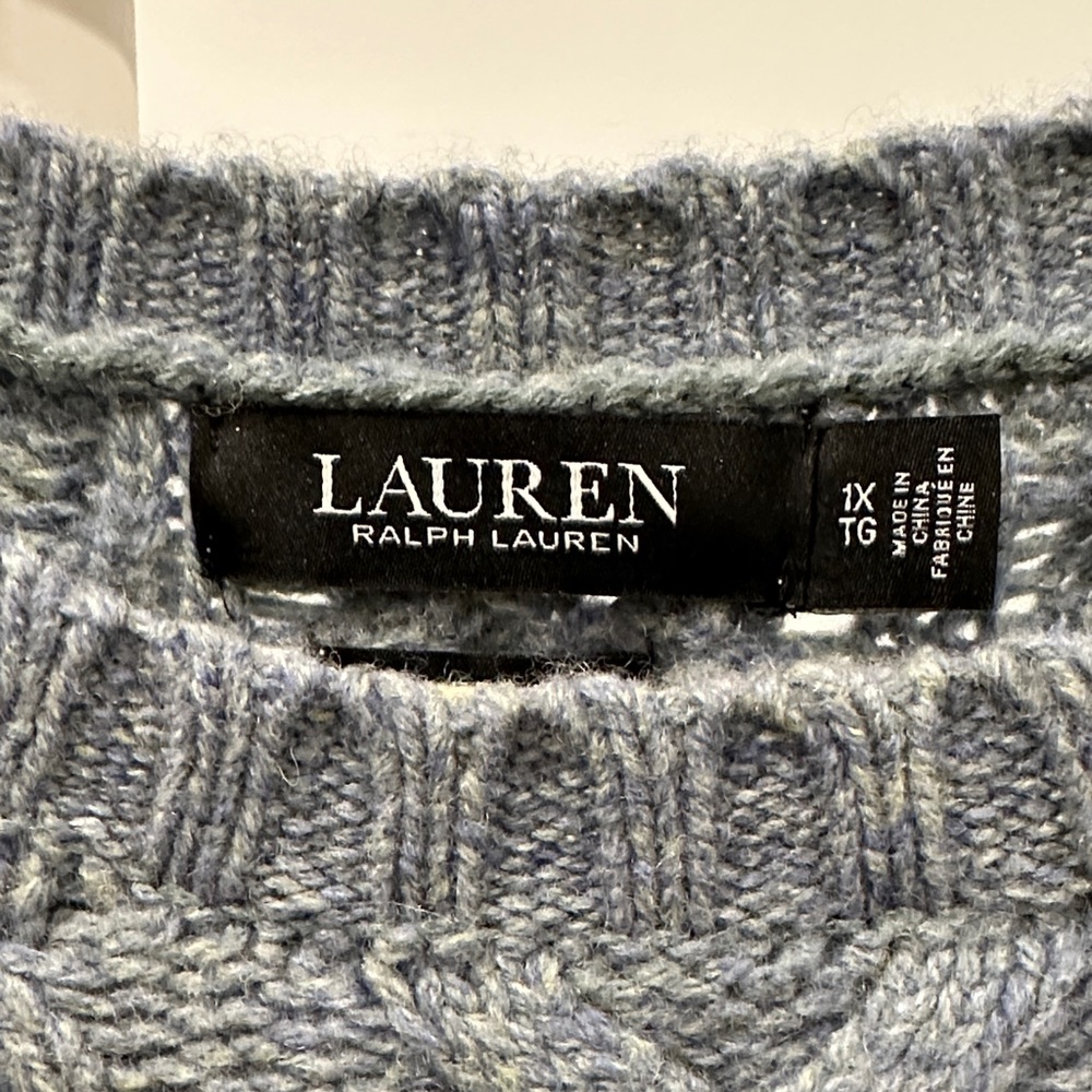 Lauren Ralph Lauren Women's Heather Gray Sweater